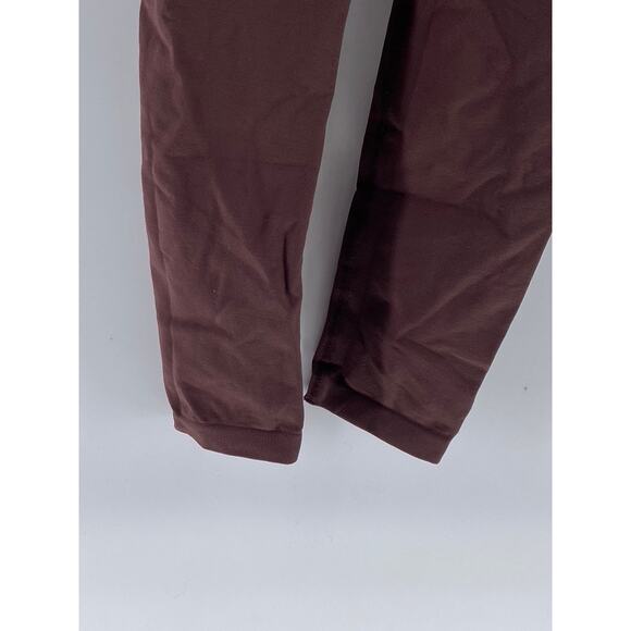 REFORMER Women's Brown Fitted Scoop-Neck Pilates Cutout-Back Jumpsuit SZ XS - Picture 11 of 14